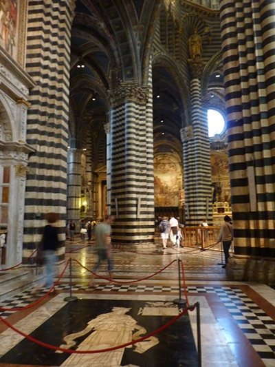 Interior of Siena Cathedral
